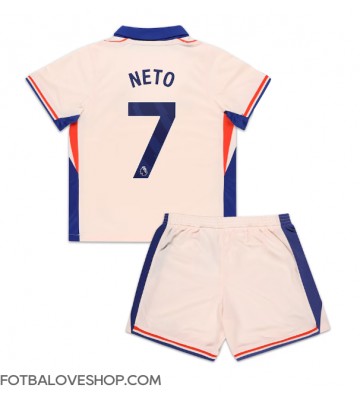 Chelsea Pedro Neto #7 Dětské Venkovní Dres 2024-25 Krátký Rukáv (+ trenýrky)